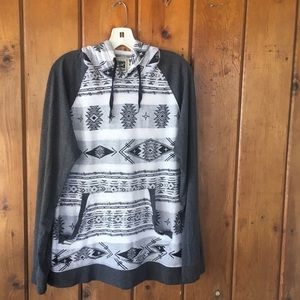 Printed popover sweater fun classic style